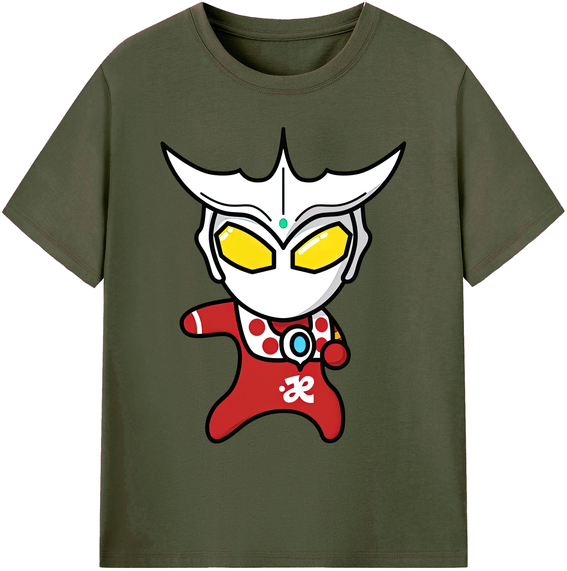 （画像用） ウルトラマン Ultraman 綿100％ メンズ半袖Tシャツ｜肌触りやわらか＆通気性